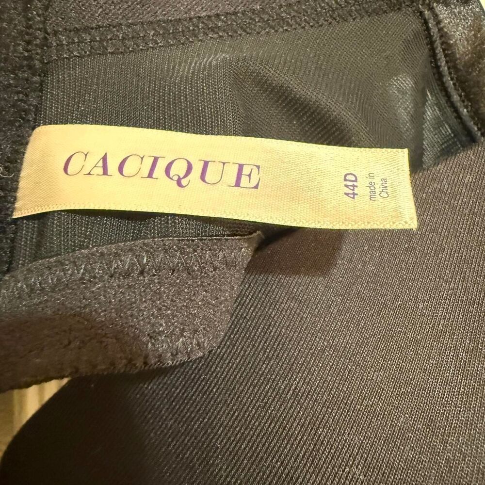 Lane Bryant Women's Cacique Black 44D Comfortable Bra - EUC - Picture 2 of 5